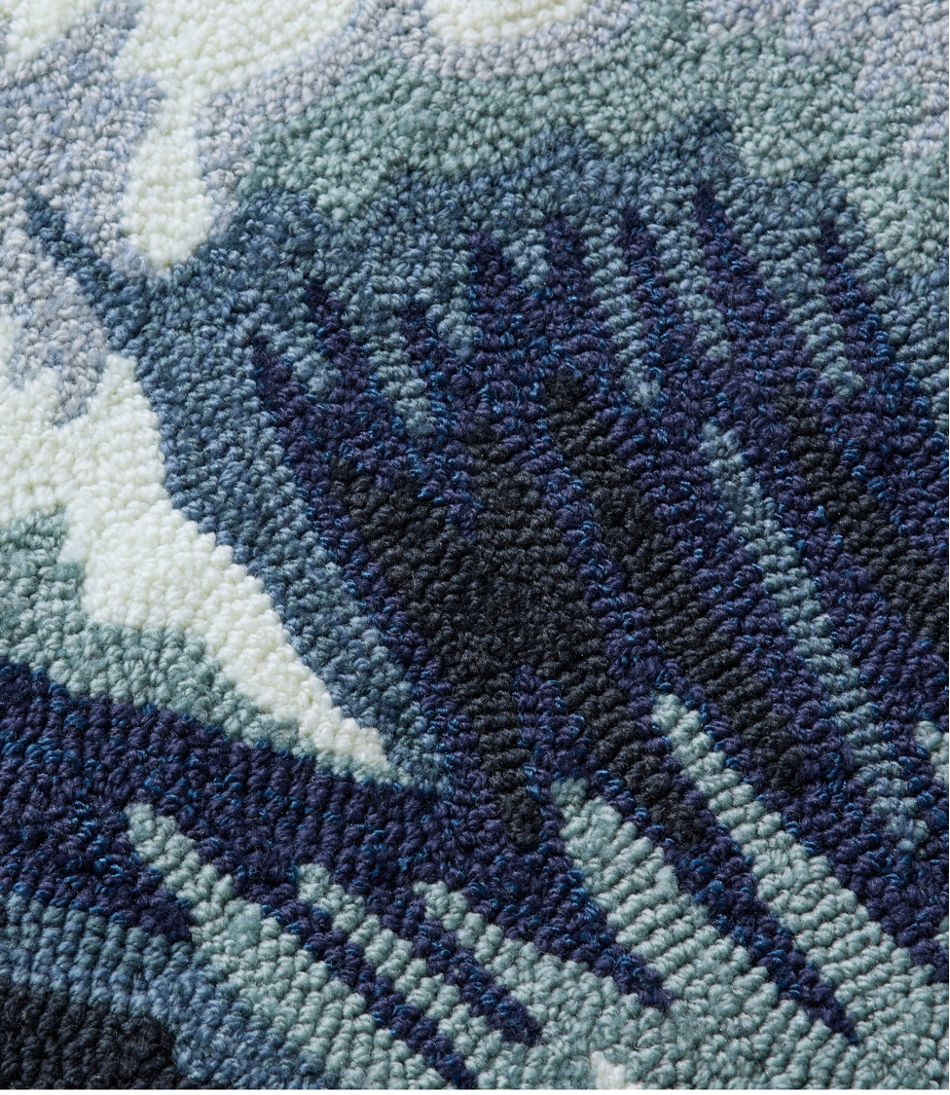 Ocean Waves Indoor/Outdoor Vacationland Runner