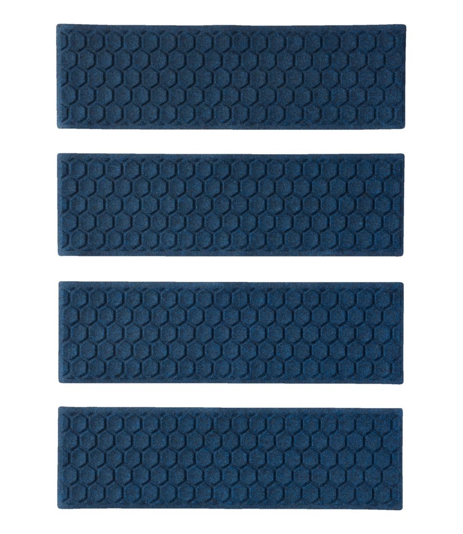 Stair Treads Set of Four Washable Waterhog Mat Honeycomb