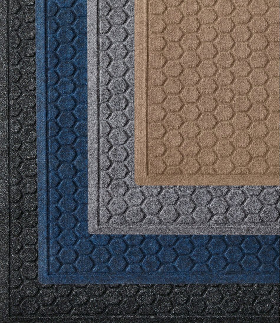 Stair Treads Set of Four Washable Waterhog Mat Honeycomb