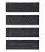 Stair Treads Set of Four Washable Waterhog Mat Honeycomb