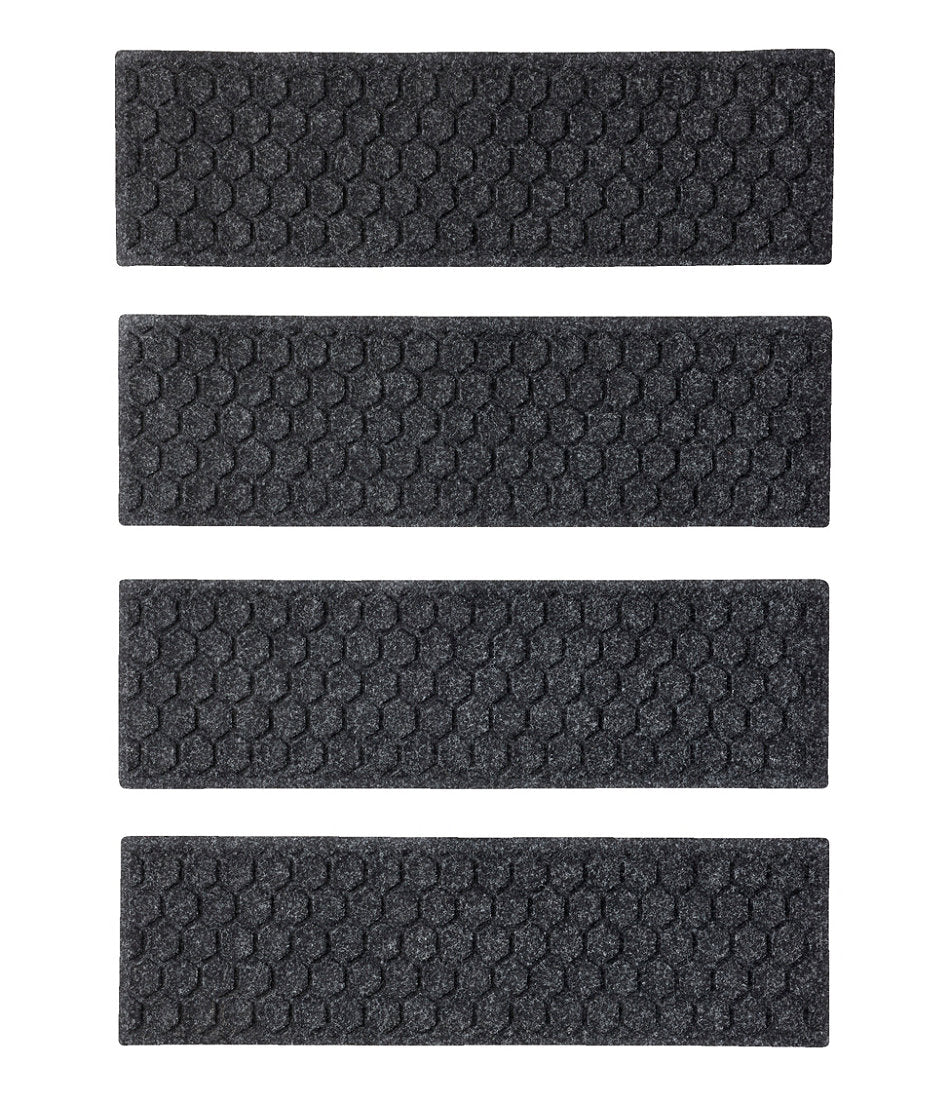 Honeycomb Washable Waterhog Mat Set of Four Stair Treads