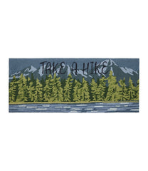 Lakeside Mountain Scene Indoor/Outdoor Vacationland Runner
