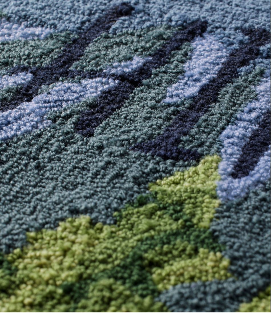 Lakeside Mountain Scene Indoor/Outdoor Vacationland Runner