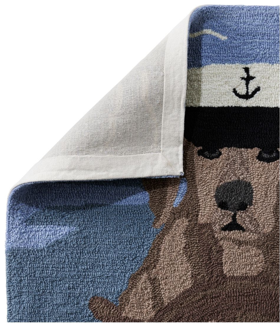 Indoor/Outdoor Vacationland Runner Seaside Dogs