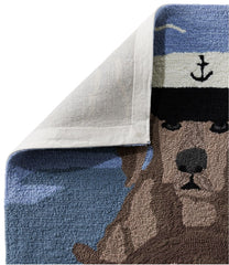 Indoor/Outdoor Vacationland Runner Seaside Dogs