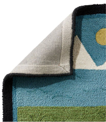 Lakeside Labs Wool Hooked Novelty Runner