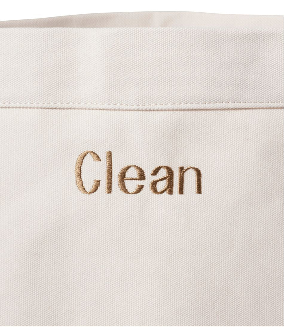 Canvas Laundry Storage Tote