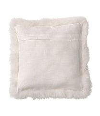 14" x 14" Sheepskin Throw Pillow