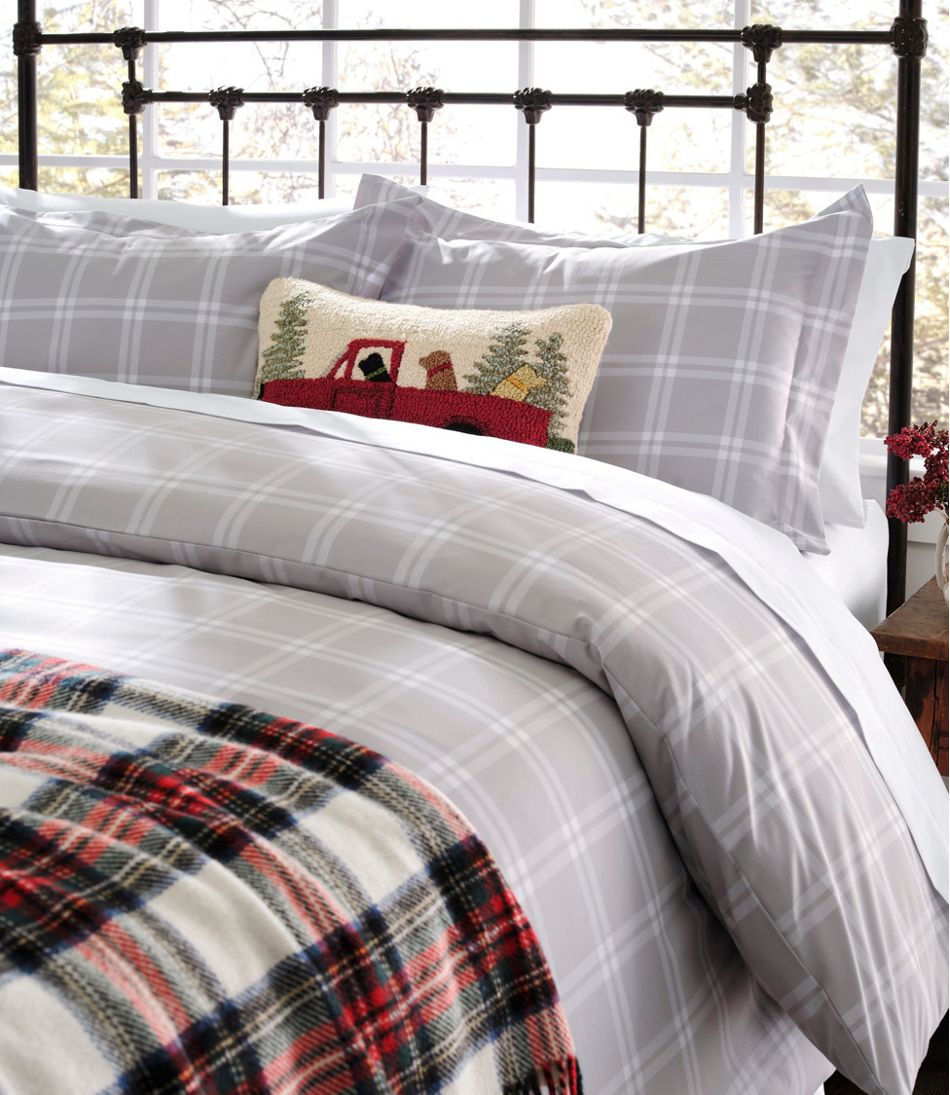 Wool Hooked Throw Pillow 14" x 20" Dog Trio