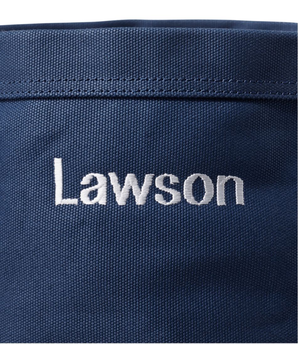 Canvas Storage Cubby Tote