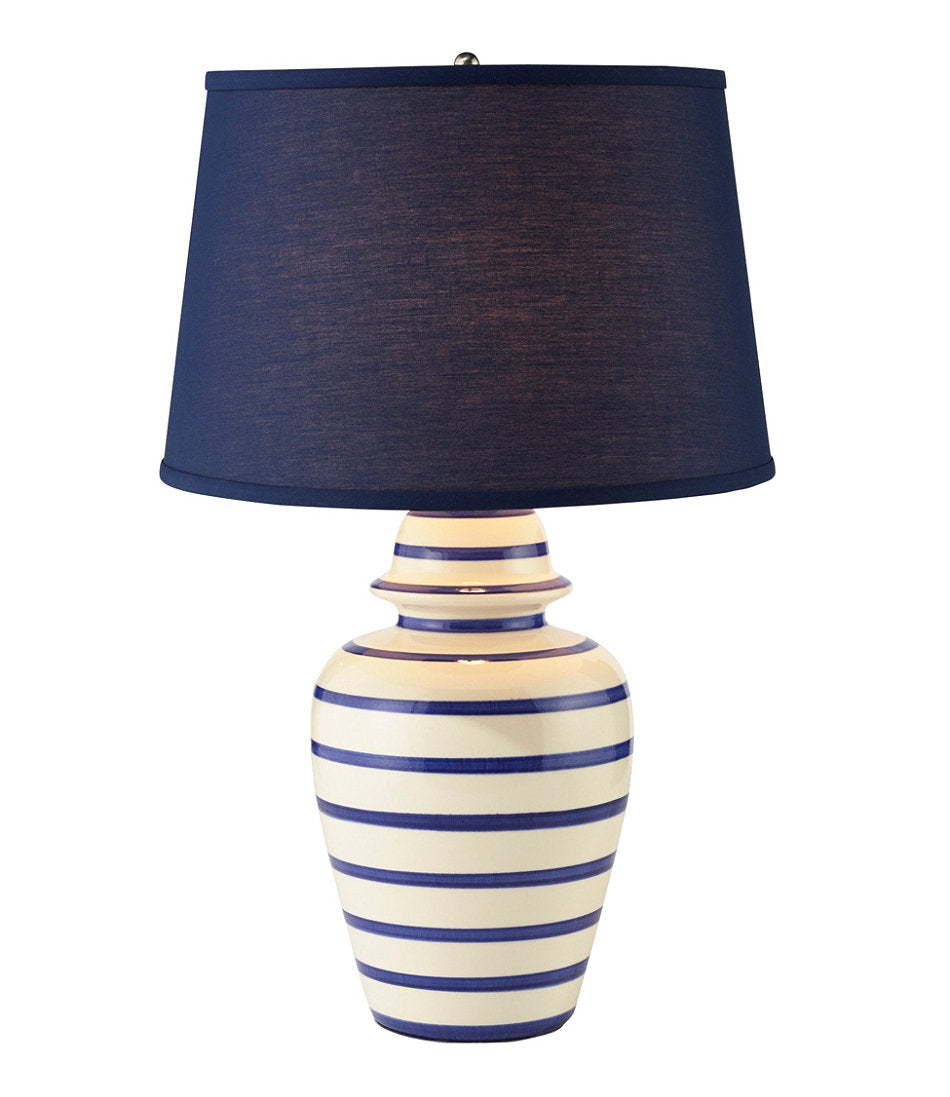 Stripe Portland Ceramic Lamp