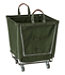 Steele Two Bushel Small Carry Basket with Casters