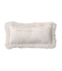 Sheepskin Throw Pillow 11" x 22"