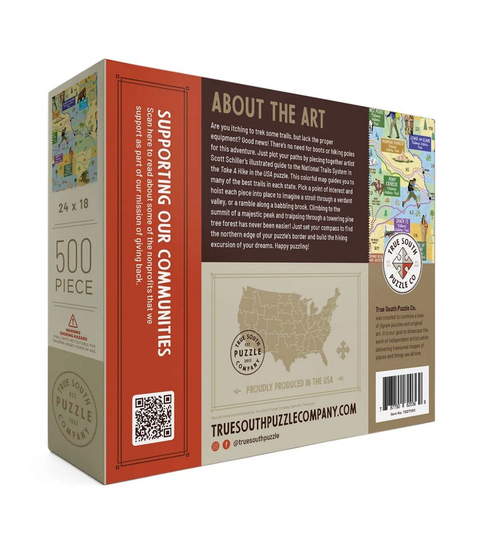 500 Pieces Take A Hike Puzzle