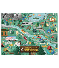 500 Pieces Campground Puzzle