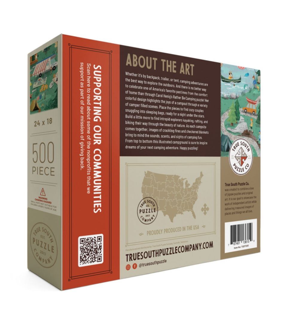 500 Pieces Campground Puzzle