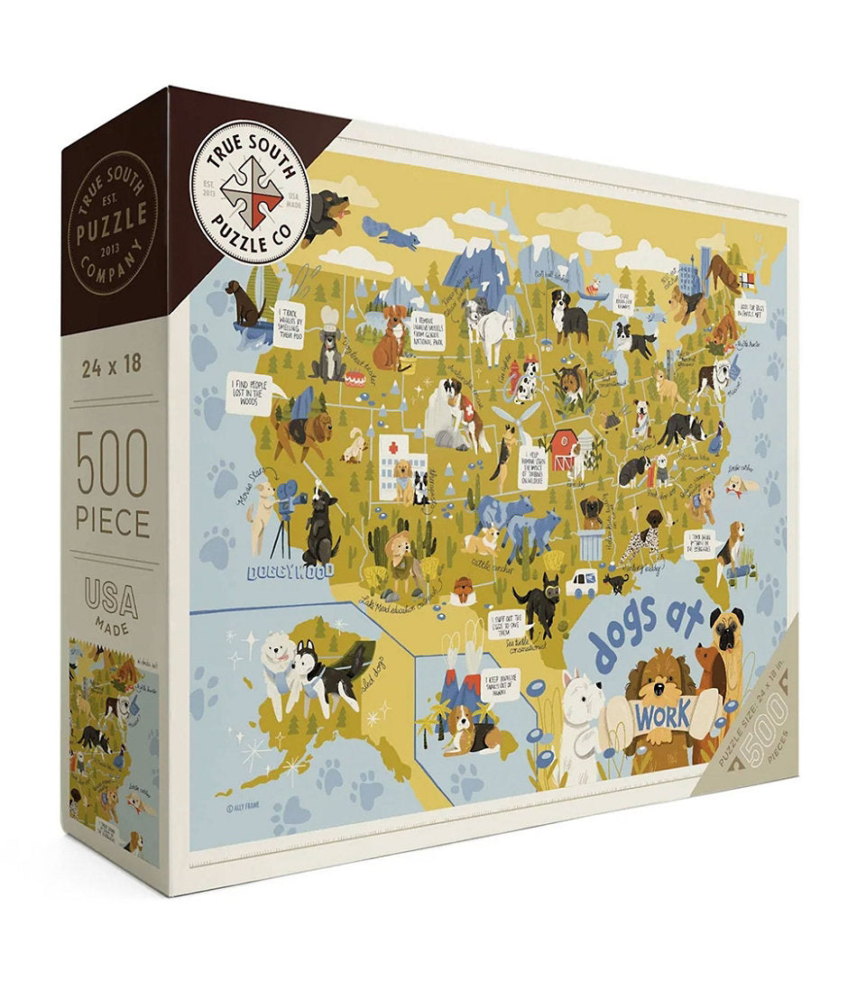 Dogs at Work Puzzle 500 Pieces