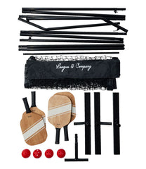 League & Co. 4 Player Pickleball Set with Net