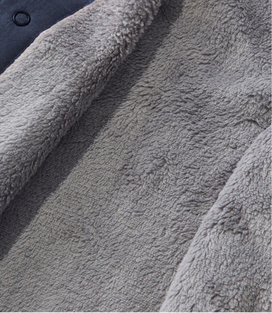 Men's Katahdin Performance Flannel Shirt-Jacket Hi-Pile Fleece-Lined Solid