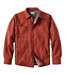 Men's Katahdin Performance Flannel Shirt-Jacket Hi-Pile Fleece-Lined Solid