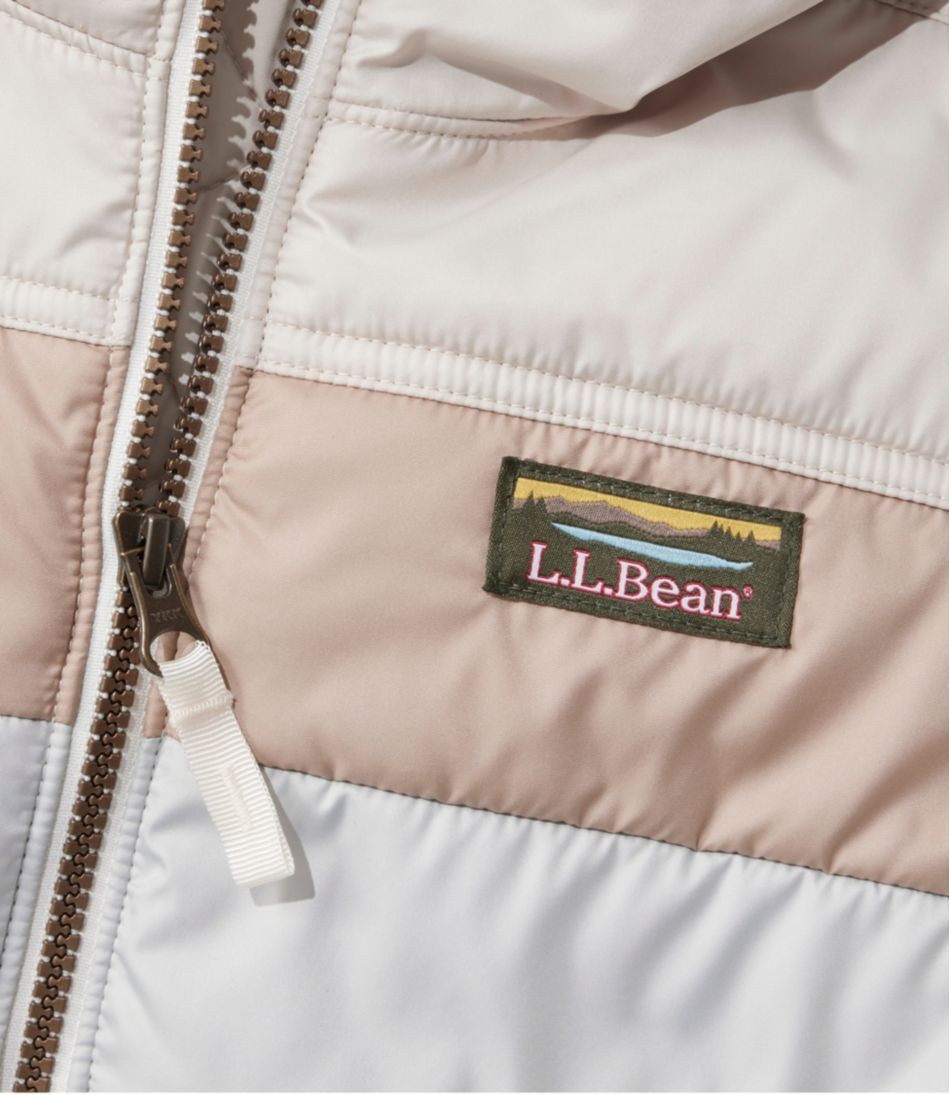 Women's Mountain Classic Puffer Hooded Jacket Colorblock