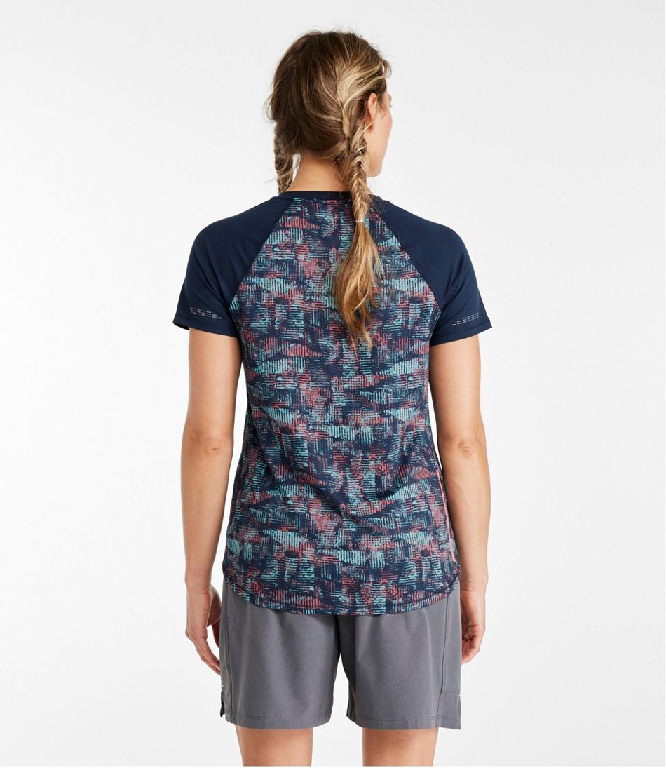 Women's Comfort Cycling Jersey Print Short-Sleeve