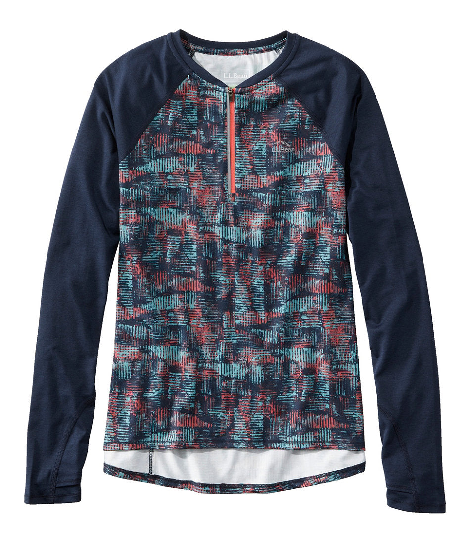Long-Sleeve Print Women's Comfort Cycling Jersey