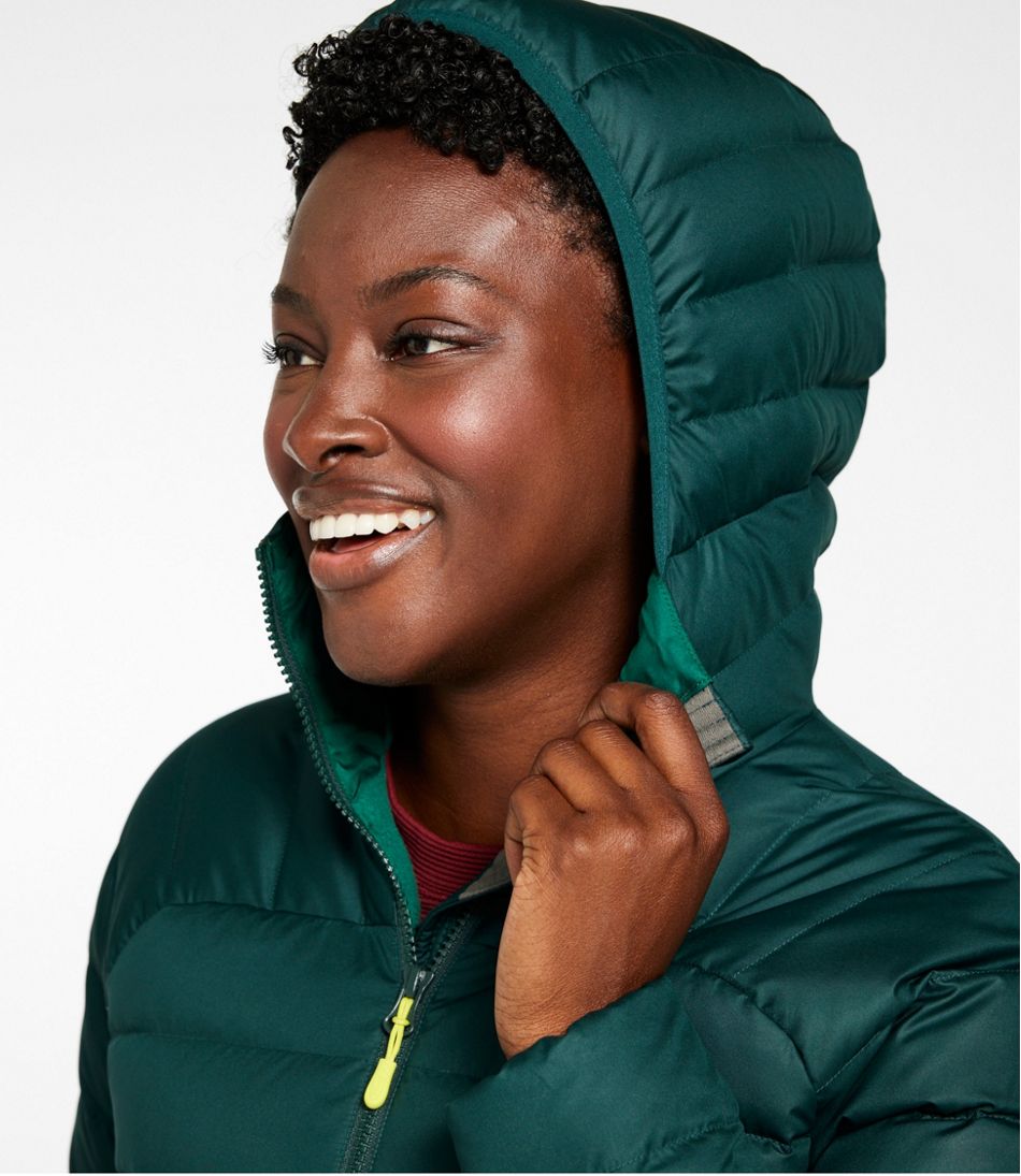 Women's Bean's Down Hooded Jacket