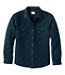 Men's Quilted Scotch Plaid Flannel Shirt Jac