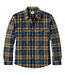 Men's Quilted Scotch Plaid Flannel Shirt Jac