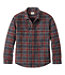 Men's Quilted Scotch Plaid Flannel Shirt Jac