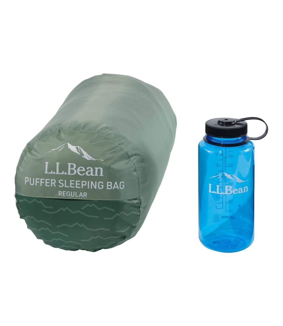 Adults' L.L.Bean Puffer Sleeping Bag, 40° Print