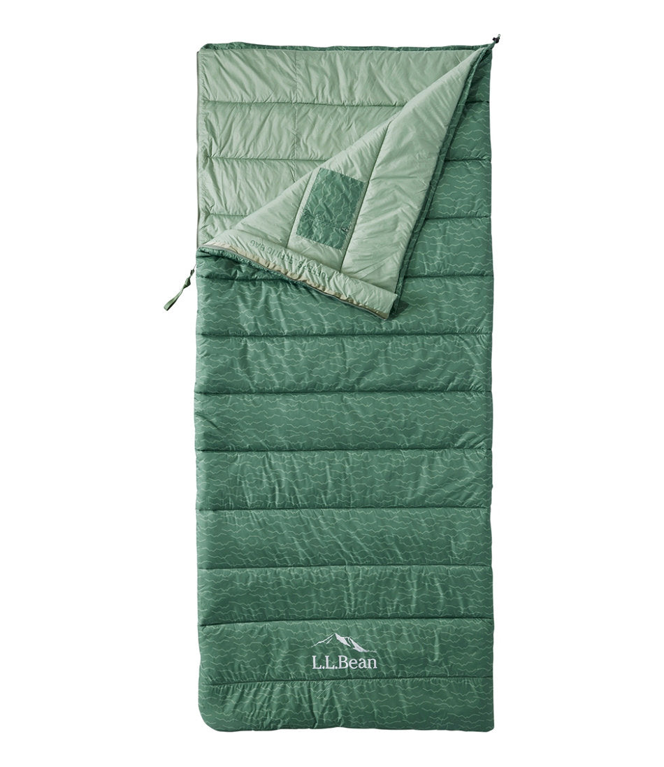 40° Print Adults' L.L.Bean Puffer Sleeping Bag