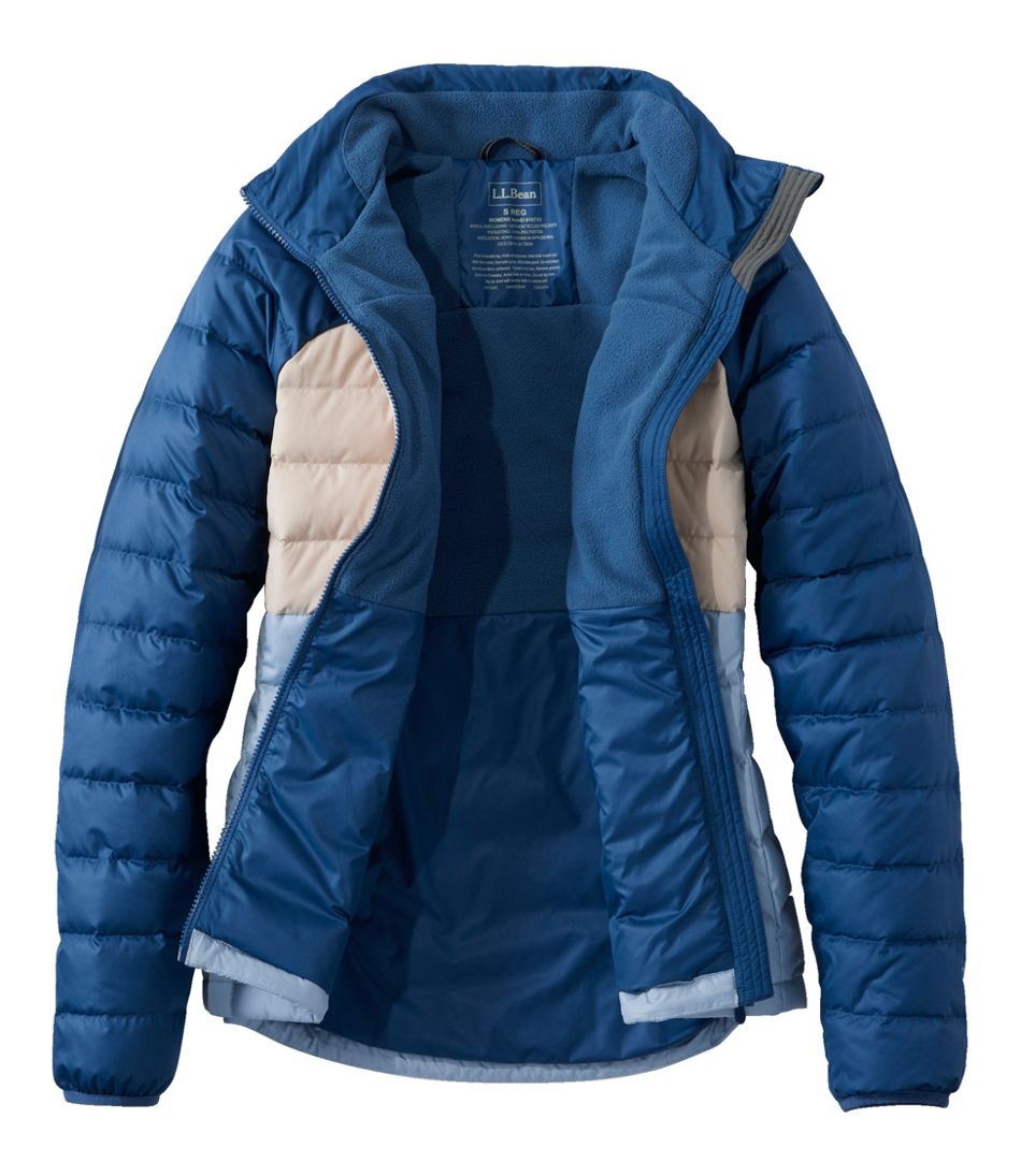 Colorblock Women's Bean's Down Jacket