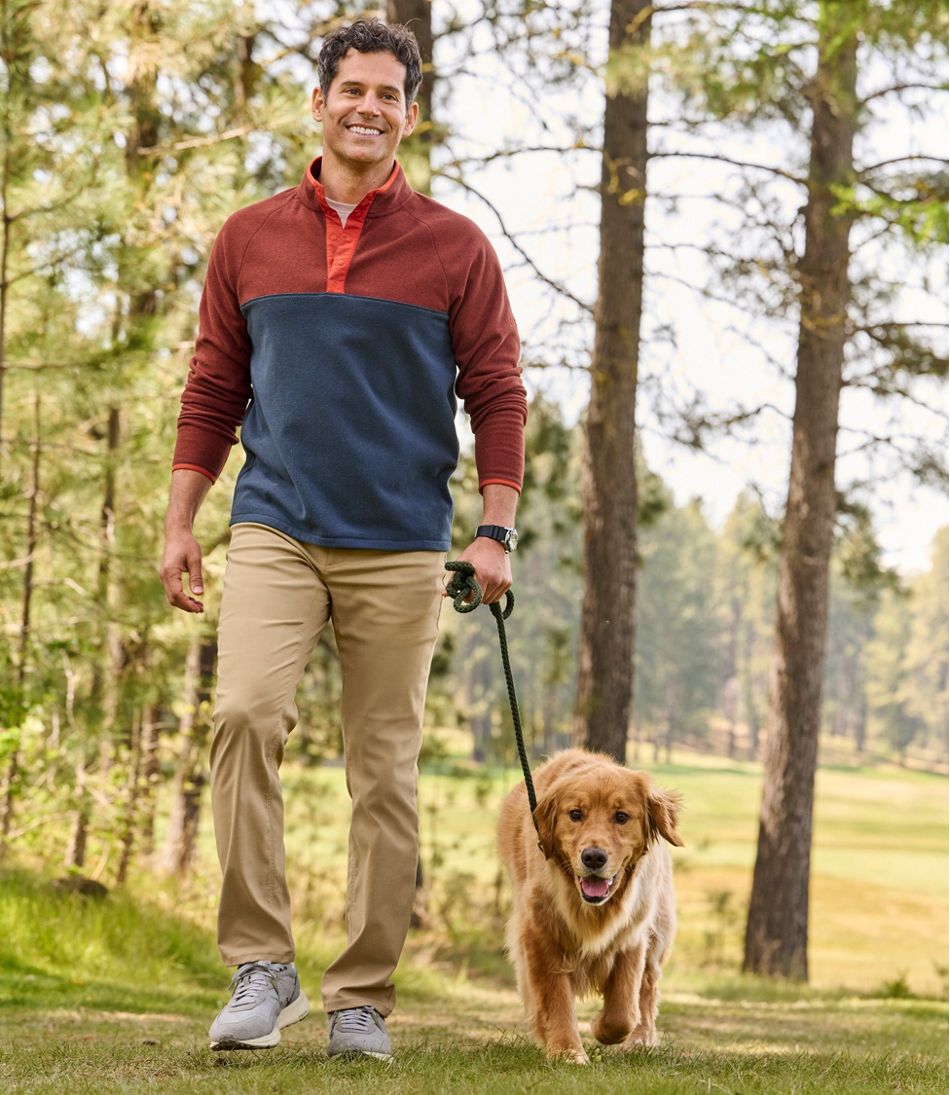 Colorblock Men's All Season Access Fleece Pullover