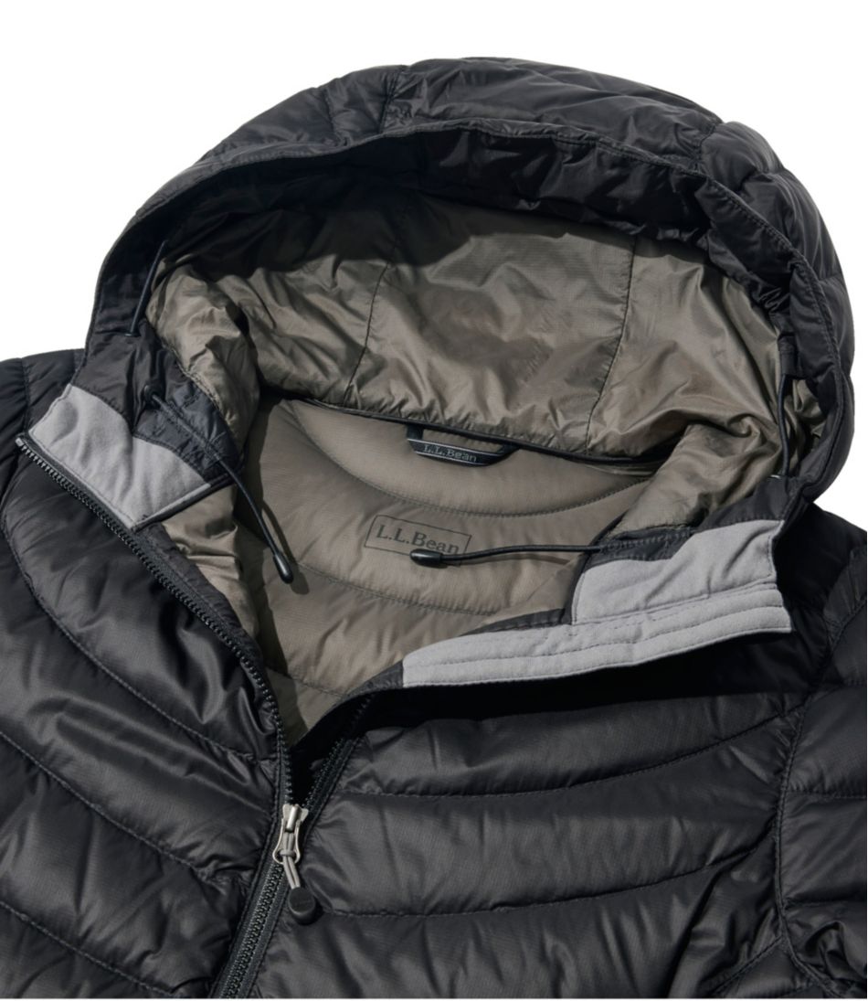 Three-Quarter Length Women's Ultralight 850 Down Hooded Coat