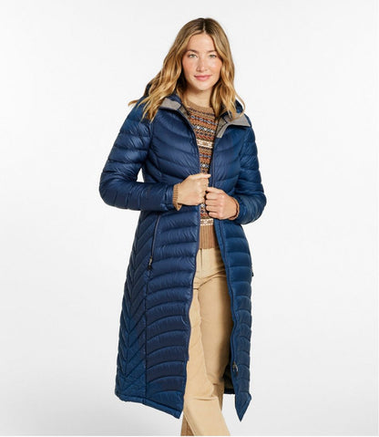 Women's Ultralight 850 Down Coat, Long
