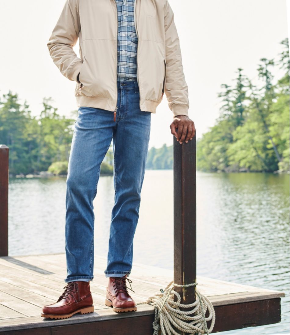 Standard Athletic Fit Men's BeanFlex® Jeans Straight Leg