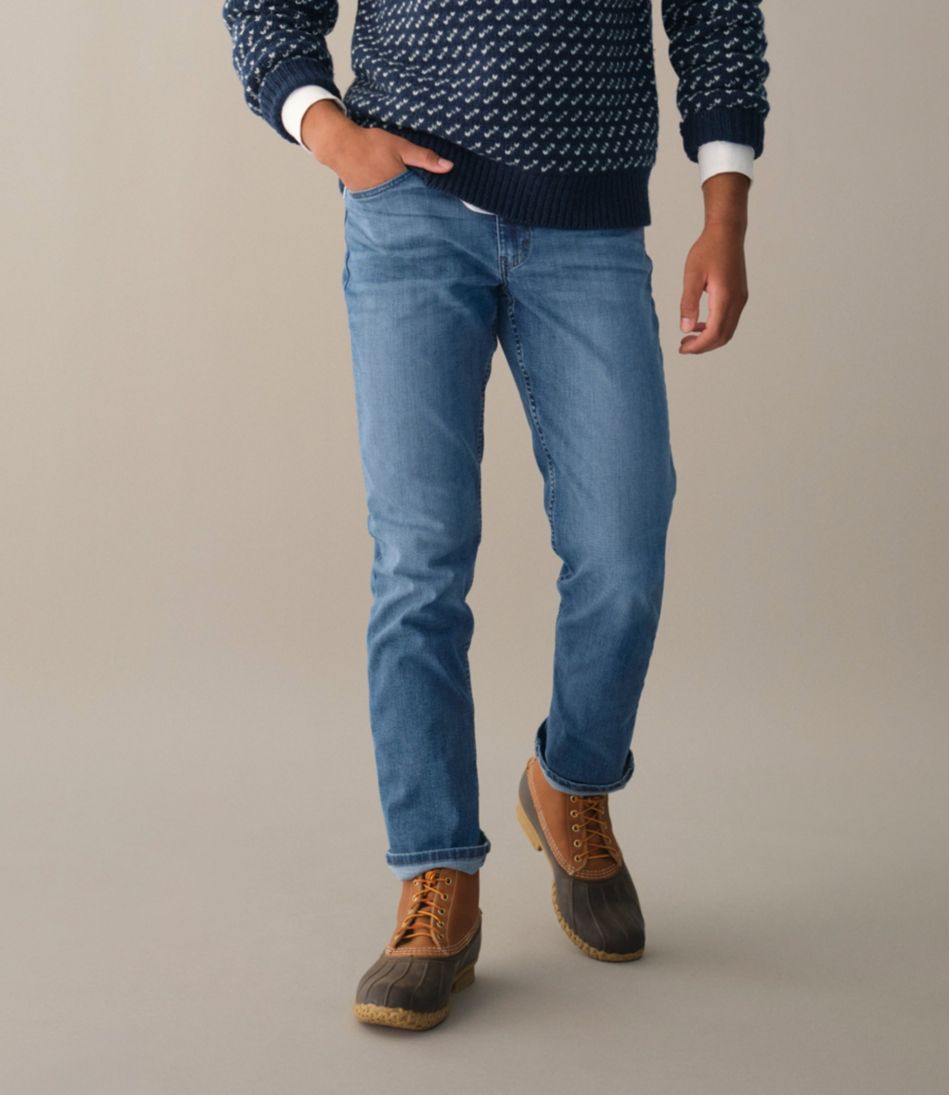 Standard Athletic Fit Men's BeanFlex® Jeans Straight Leg